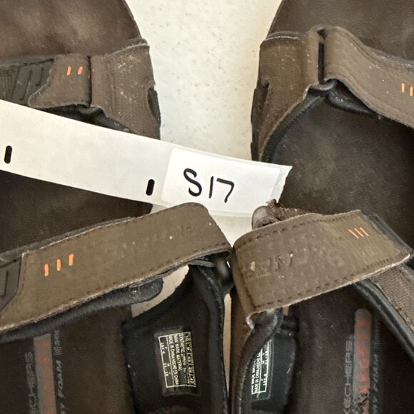 Skechers Relaxed Fit Memory Foam 360 Sandals Brown Men’s Size 10 SN 64487 - Picture 15 of 15